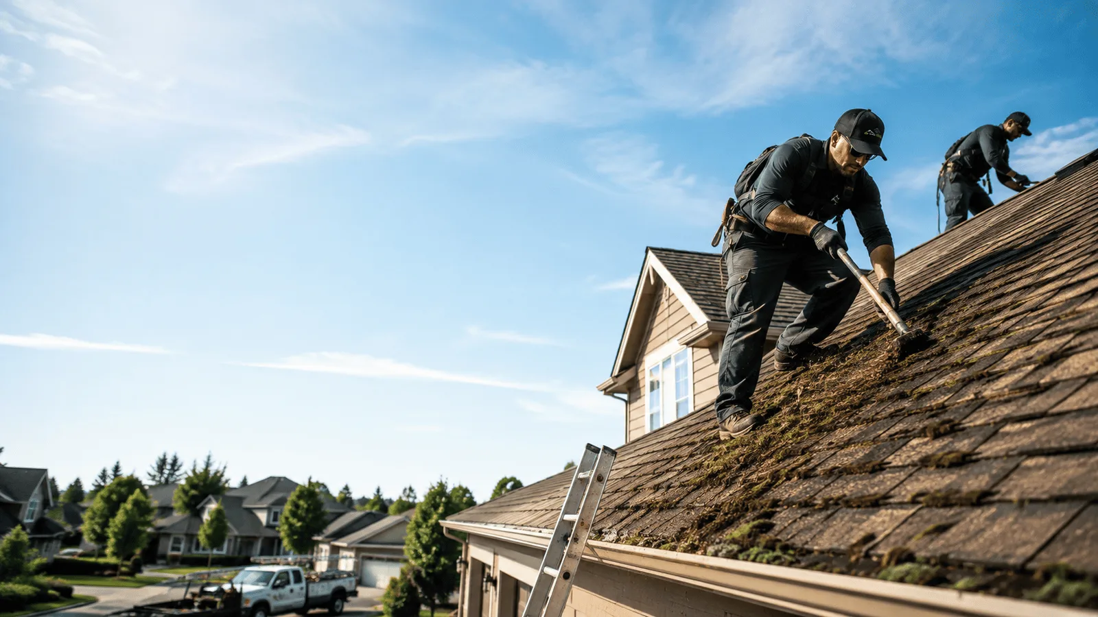 Roof Moss Removal in Lansing, MI near me